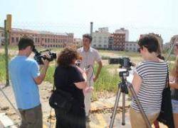 El regidor de la CUP Xavier Safont-Tria en roda de premsa