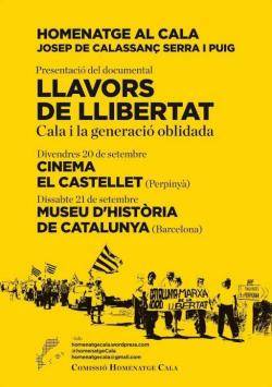 Cartell complert anunciant l'estrena del documental