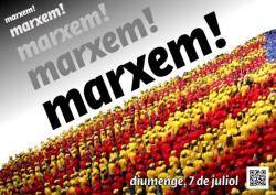 Cartell "Marxem" a Manresa