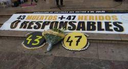 En homenatge a les víctimes i ferits de l'accident de Metro de València
