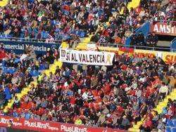 Pancarta a favor de l'ensenyament en valencià