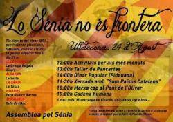 "Lo Sénia no és frontera" 24.08.2013
