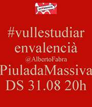 Convocatòria de piulada a favor de l'ensenyament en valencià