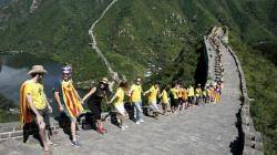Via Catalana a la Muralla Xinesa