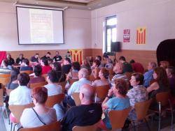 Familiars, historiadors i militants independentistes van recordar Xavier Romeu