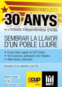 30 anys de la trobada independentista a Artés