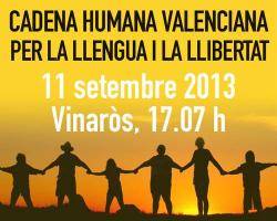 La cadena humana valenciana està convocada per a les 17.07h