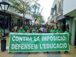 Mig miler de persones s'han manifestat a Formentera 