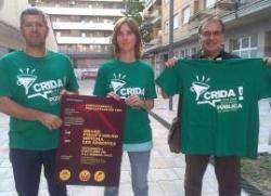 Ahir els regidors de la CUP de Girona van fer una donació i van convocar al concert de divendres
