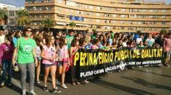 Manifestació de Secundària a Sagunt.24-O