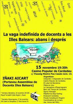 Els docents de les Illes a Catalunya