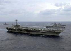 Portavions de propulsi&oacute; nuclear USS George Washington