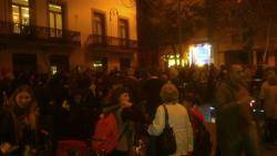 La manifestació contra la cessió dels terrenys a la "Hermandad legionaria" va reunir a unes 200 persones