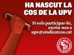 Imatge relativa a la creació de la secció sindical a la UPV