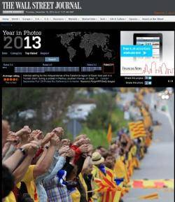 Una fotografia de la mobilització es converteix en la més ben valorada a l?anuari del The Wall Street Journal