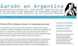 Un bloc denuncia la relació de Garzón i la tortura des de l'Argentina