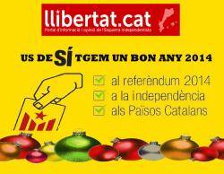 Llibertat.cat us desitja un bon any 2014 de lluita i de futur