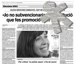 La nostra llufa sobre S&aacute;nchez-Camacho: m&eacute;s veritat que innocentada