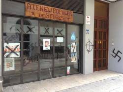 Atac feixista a l'Ateneu Popular de Sitges