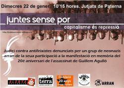 Solidaritat amb els 5 encausats