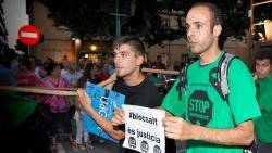 El veí de Salt i activista de la PAH Aziz Tarhzout