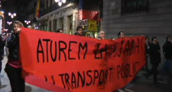 3a jornada de protestes contra l'augment de tarifes del transport públic