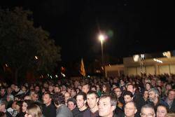 Gran assistència al comiat de Jordi Canal.  FOTO: CUP Mataró