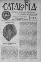 1898 Es funda la revista Catalònia, continuació de L'Avenç, que havia deixat de publicar-se