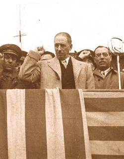 Joan Comorera, junt amb Lluís Companys