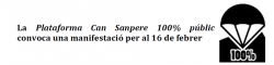 La plataforma Can Sanpere 100% públic de Premià de Mar convoca una manifestació pel proper diumenge 16 de febrer a les 12h