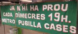 12 jornada contra la pujada de les tarifes dels transports pública