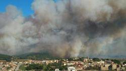 Incendi forestal a Calonge i Vall-llobrega