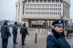 Seu del Parlament de Crimea on s'ha votat la convocatòria d'un referèndum sobre l'annexió a Russia