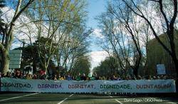 Segons els organitzadors ahir es van manifestar 2 milions de persones a Madrid