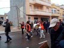 Músics a la manifestació de la PDE