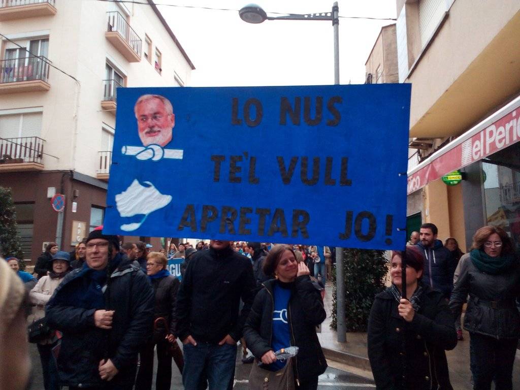 Manifestació de la PDE