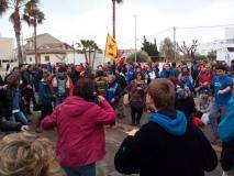 Jotes a la manifestació de la PDE