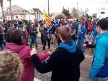 Jotes a la manifestació de la PDE