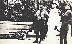 1937 Massacre de Ponce a Puerto Rico: franctiradors de la policia al servei dels EEUU causen 100 ferits i 19 morts