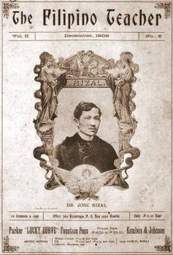 Rizal, heroi de la independ&egrave;ncia de Filipines
