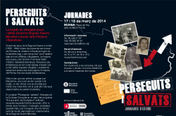 Jornades “Perseguits i salvats” a Barcelona