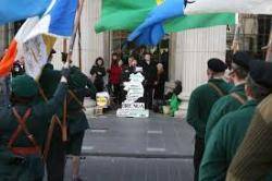 Dilluns hi va haver un acte dels republicans irlandesos davant del GPO de Dublín