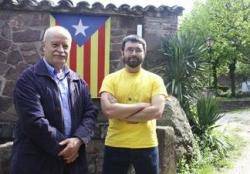 Jordi Morera (ERC) i Roger Castellanos (CUP) han entrat avui al govern del TagamanentFOTO: El NOU9.cat