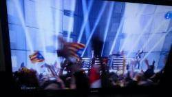 Aquesta nit s’han pogut veure dues estelades a la retransmissió del festival d’Eurovisió