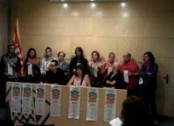 Roda de premsa del Multireferendum, avui a Girona