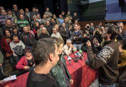 Fa uns mesos el periodista Cake Minuesa va voler provocar els ex-presos bascos.