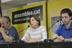 Pere Pugés, Carme Forcadell i Andreu Porta