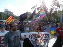 Manifestació del 28J a Barcelona, per l'alliberament lèsbic, gai, bi, trans i intersex