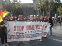 Manifestació del 28J a Barcelona, per l'alliberament lèsbic, gai, bi, trans i intersex