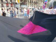 Manifestació del 28J a Barcelona, per l'alliberament lèsbic, gai, bi, trans i intersex